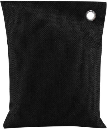 Shanrya Air Purification Bag - Non-Toxic Bamboo Carbon Deodorant Bag - Removes Formaldehyde & Odors - Safe Air Purifier (Black) - 7.2 x 5.7 Inches - Buy Online on GoSupps.com