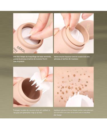 Taches De Rousseur Fausse - Stylo Taches - Estampille Liquide Pour Maquillage Naturel Avec Coussin D'air - Buy Online on GoSupps.com