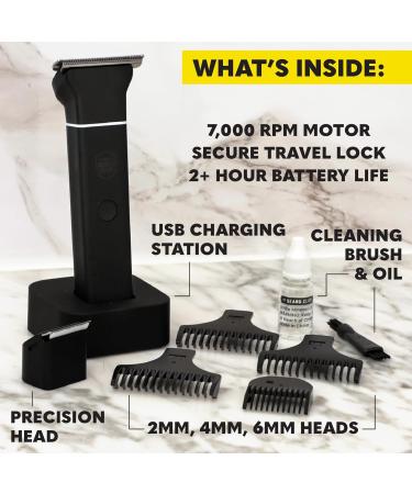 The Beard Club Manscape Body Hair Trimmer for Men - Ceramic Blade Ball & Pubic Hair Shaver Perfect Men s Body Grooming Tool - Buy Online on GoSupps.com