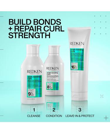 Redken Acidic Bonding Curls Leave-In Treatment - Heat Protectant for Curly & Coily Hair | Silicone-Free Detangles Conditions & Repairs | Ideal for Damaged Curls - Buy Online on GoSupps.com