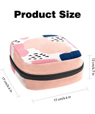 GIAPB Period Bag Sanitary Napkin & Makeup Storage Pouch in Abstract Art Color2995 - Buy Online on GoSupps.com