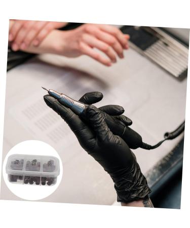 POPETPOP 1 Box boxed manicure circle nail sanding bands nail art accessories manicure tools pedicure tools Manicure Grinding bands Nail Head Accessories Nail Polishing Accessory gel 1.27x0.8cm Brown - Buy Online on GoSupps.com