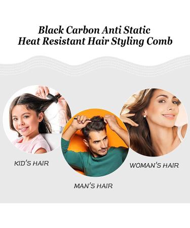 Big Wide Tooth Hair Comb for Curlers and Long Wet Hair - Custom Designed for Optimal Styling - Buy Online on GoSupps.com