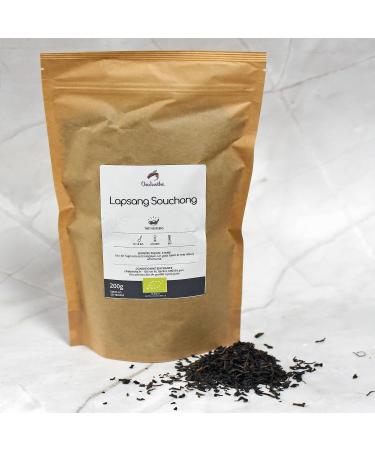  Chabioth Chabioth - Organic Lapsang Souchong Smoked Tea 200g - packaged in France - biodegradable bag - Buy Online on GoSupps.com