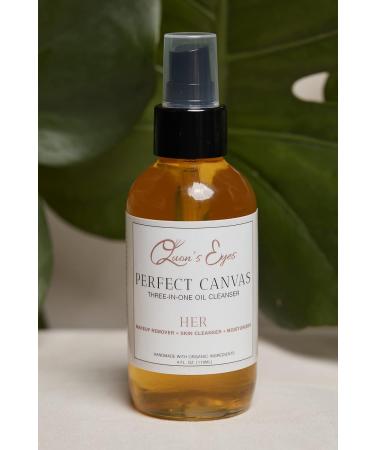 Quon s Eyes Perfect Canvas 3-in-1 Oil Cleanser for Men & Women - Gentle Makeup Remover & Hydrating Cleanser - International Shipping Available - Buy Online on GoSupps.com