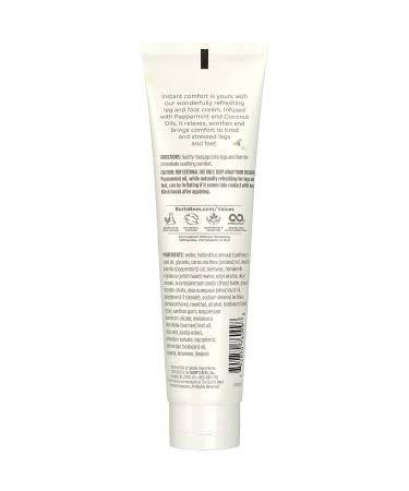 Burt's Bees Mama Bee Leg and Foot Creme 3.38oz | Soothing Relief for Pregnancy Swelling and Discomfort - Buy Online on GoSupps.com