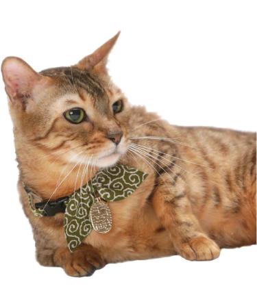Necoichi Ninja Cat Collar - Green - Buy Online on GoSupps.com