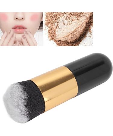 Verdant Touch Foundation Makeup Brush Foundation Makeup Brush Professional Liquid Blending Powder Blush Cosmetic Brush Portable Daily Makeup Black Gold - Buy Online on GoSupps.com
