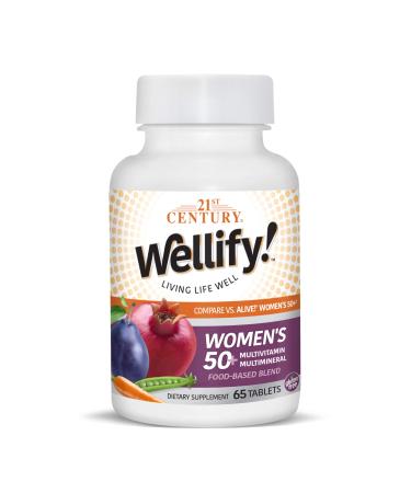 21st Century Wellify! Women's 50+ Multivitamin Multimineral 65 Tablets