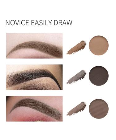 MAEPEOR Brow Contour Kit - 13 Piece Eyebrow Makeup Palette Set for Novice and Professional (Set 02) - Buy Online on GoSupps.com