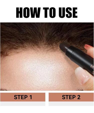  YNPQTDS Hair Dye Stick | White Hair Mask - Covering Pen 3g White Daily Use Travel Beard Scalp - Buy Online on GoSupps.com