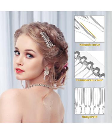 Beaupretty Styling Comb Set - 10pc Plastic Teeth Hair Combs for Wedding Hair Accessories - Buy Online on GoSupps.com