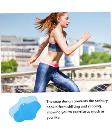 Beavorty Women's Reusable Cloth Pads - 6-Pack Polar Trap Fabric Leak-Proof Microfiber Menstrual Swords - Buy Online on GoSupps.com