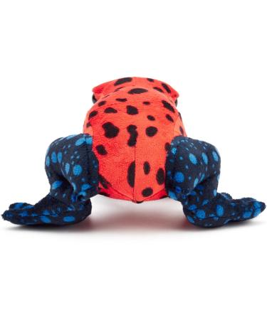 Zappi Co 100% Recycled Plush Poison Dart Frog Toy - 15cm Stuffed Eco-Friendly Animal for Newborns - Buy Online on GoSupps.com