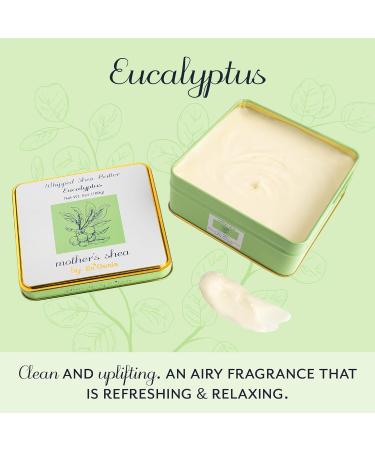 Buy Mother's Shea by Eu Genia Whipped Shea Butter (Eucalyptus) - Premium Natural Moisturizer for Skin & Hair | International Shipping Available - Buy Online on GoSupps.com