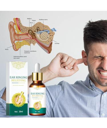 AKAZI TinniClear Ear Drops - Tinnitus Relief for Ringing Ears (4 Pcs) - Buy Online on GoSupps.com