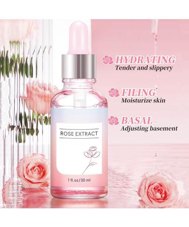S rum visage la rose huile hydratante anti- ge pour le visage avec s rum naturel hydratant et raffermissant en profondeur. R duit les ridules am liore l' lasticit et illumine le teint. - Buy Online on GoSupps.com