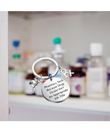 Unique Pharmacy Tech Gift | Future Pharmacist Keychain - Perfect for Laboratory Week - Buy Online on GoSupps.com