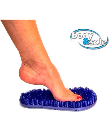 Soapy Soles Foot Scrubbing Pad & Massager - Pearl Blue | Exfoliate and Massage Your Feet - Buy Online on GoSupps.com