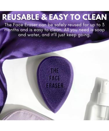 Reusable Facial Sponge for Cleansing & Exfoliation | Eco-Friendly Makeup Removal & Impurity Defense - Buy Online on GoSupps.com