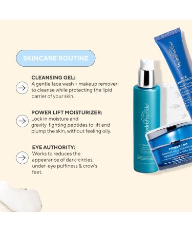 HydroPeptide Eye Authority 0.5oz: Brightens & Restores Radiance for Tired Eyes - Buy Online on GoSupps.com