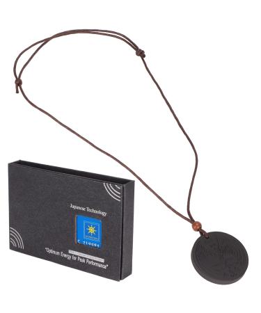 Volcanic Stone Pendant Lucky Blessing Chakra Beads Pendant Adjustable Healing Necklace Fashionable Rope Energy Necklace Health Care Pendant for Women Men
