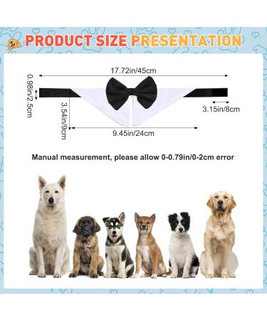 Shop Hacraho Adjustable Tuxedo Fly for Dogs - Formal Pet Costume for Weddings | Fits XS Medium Pets (Neck 40.6 45.7 cm) - Buy Online on GoSupps.com