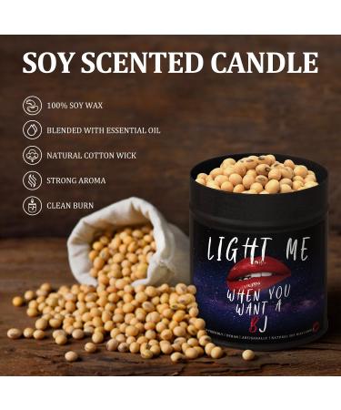 Valentine's Day Gifts for Him | Funny & Romantic Soy Scented Candles | Limited Edition Aromatherapy Jar Candle - Buy Online on GoSupps.com