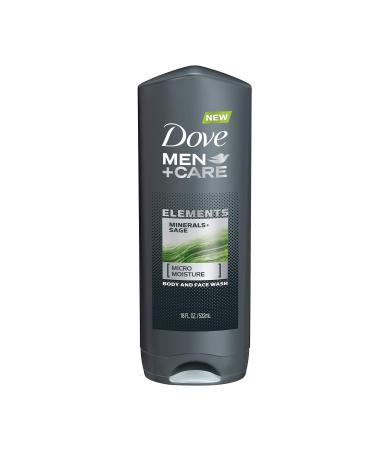 Dove Men+Care Elements Body Wash Mineral+Sage 18 oz Effectively Washes Away Bacteria While Nourishing Your Skin minerals and sage