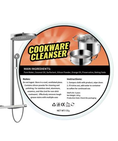 Rust Remover | Polishing Pot Cleaner Quick Oven Cleaner Fast Kitchen Supplies for Stubborn Rust Stains Household Hard Water Deposits Welts 100g Set