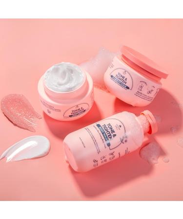 Nature Spell Tone & Tighten Body Wash 320ml - Skin-Firming Shower Gel Hyaluronic Acid Ginseng Extract & Plant Collagen - No SLS 100% Vegan Made in the UK - Buy Online on GoSupps.com