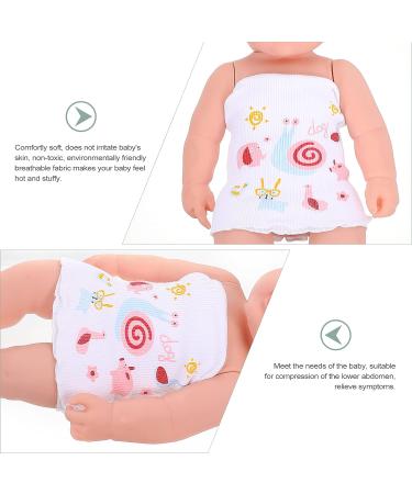 Healifty Baby Umbilical Support Belt - Cartoon Snail Toddler Design | 17x14cm - Buy Online on GoSupps.com