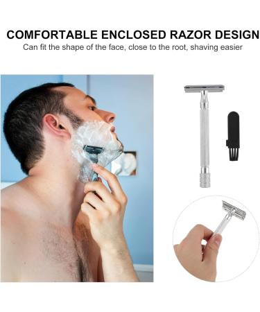Beavorty Reusable Safety Razor | Double-Cutting Zero Waste Luxury Razor for a Smooth Barbershop Shave - Buy Online on GoSupps.com