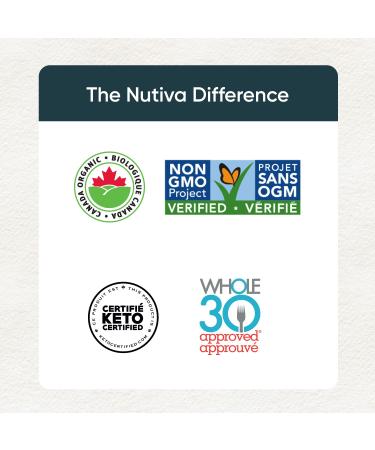 Nutiva Organic Cold-Pressed Virgin Coconut Oil 15 Fl Oz - USDA Organic, Non-GMO, Vegan, Keto & Whole30 Approved - Buy Online on GoSupps.com