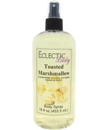Toasted Marshmallow Body Spray Body Mist for Women with Clean Light & Gentle Fragrance Long Lasting Perfume with Comforting Scent for Men & Women Cologne with Soft Subtle Aroma For Daily Use Regular Strength 16 Fl Oz (Pack of 1)