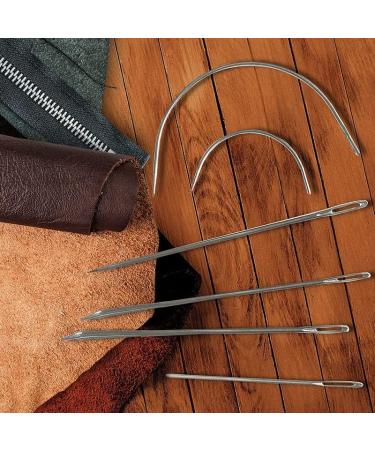 12 Heavy Duty Hand Sewing Needles Set for Upholstery, Leather, Carpet, Canvas Repair - Buy Online on GoSupps.com