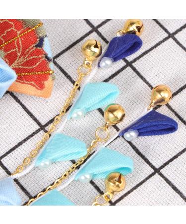 LALAFINA Girls Hair Accessories Flower Hair Clips 1pc Japanese Hair Clips Kimono Flower Hairpin Tassel Headdress Fans Shape Barrettes Hanfu Headwear for Women Blue Flower Hair Clip Flower Hair Clip - Buy Online on GoSupps.com