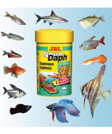 JBL NovoDaph 30700 - Naturally Dried Water Fleas Treats for Aquarium Fish | 100 ml | International Shipping Available - Buy Online on GoSupps.com