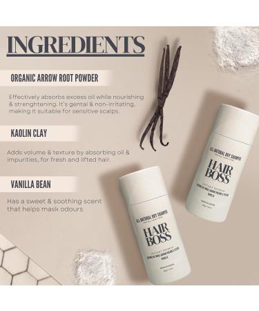 Natural Dry Shampoo Powder | Travel Size Volume Powder for Women & Men | Non-Toxic Talc & Benzene Free Mattifying Formula - Buy Online on GoSupps.com