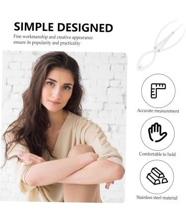 FOMIYES 1 Pc Golden Ratio Measuring Tool Travel Eyebrow Ruler Positioning Ruler Balance Ruler Miss Portable - Buy Online on GoSupps.com
