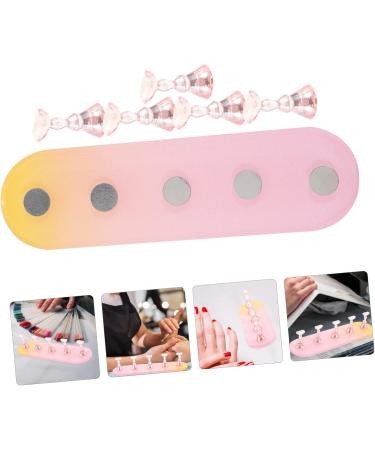 Beaupretty 3 Sets Nail Practice Holder Nail Art Practice Convenient Nail Holders Manicure Nail Stands Practice Nail Racks Decorative Nail Stands Stick on Tiles Cosmetic Plastic Nail Painting - Buy Online on GoSupps.com