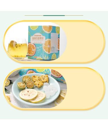 Fruit Tea Kumquat Passion Fruit Tea Refreshing Flavor Fatigue Relieving Carefully Blended Flavored Tea Bag 100g (20g x 5 Count) - Buy Online on GoSupps.com