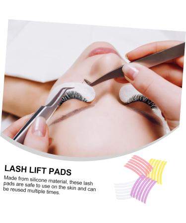 Mikinona 12 Pairs Eyelash Tape Lash Lift Pads Eyelash Lift Kit Silicone Lash Lifting Rods Eyelash Perming Tool Eyelash Beauty Tool Lash Lifting Kit Eyelash Perming Rods Lash Perming Pads - Buy Online on GoSupps.com