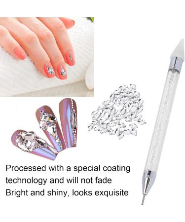 DIY Nail Art Rhinestones 13 Styles Shiny Glass Jewels Diamonds for Nail Decoration Make-up Phone Decor Nail DIY Glass Decoration with Rhinestone Picker - Buy Online on GoSupps.com