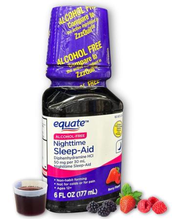 FUSION SHOP STORE Smart choices meaningful life! Diphenhydramine 50mg Liquid- Alcohol-Free Mixed Berry Flavor 6 fl oz (Pack of 1) - Buy Online on GoSupps.com