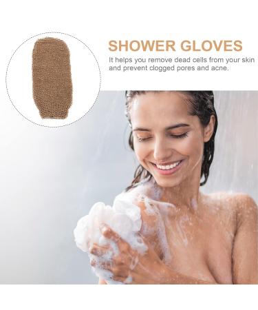 Healifty 2pcs Shower Peeling Massage Gloves for Men & Women - Remove Dead Skin & Improve Blood Circulation - Buy Online on GoSupps.com