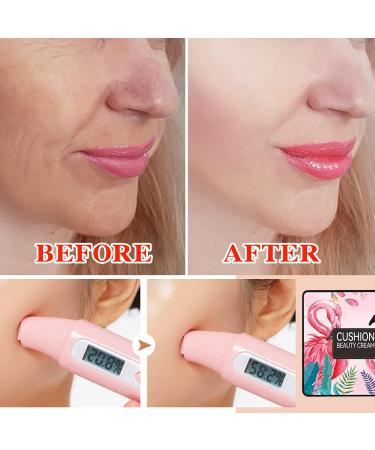 Mushroom Head Air Cushion CC Cream BB Cream Foundation Moisturizing CC Cream Nude Liquid Foundationb Makeup Concealer Lasting Makeup Foundation Even Skin Tone Makeup Base Primer(Ivory) Ivoryb - Buy Online on GoSupps.com