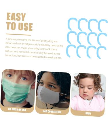 3sets Ear Corrector for Protruding Silicone External Auricle Corrector Deformity Fix Mask Support Natural and Immediate Results 6pairs*3 Bluex3pcs 4.4x3.6x0.4cmx3pcs - Buy Online on GoSupps.com
