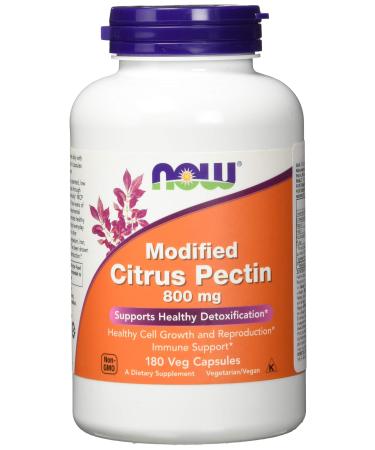 Now Foods Modified Citrus Pectin 800 mg 180 Veg Capsules
