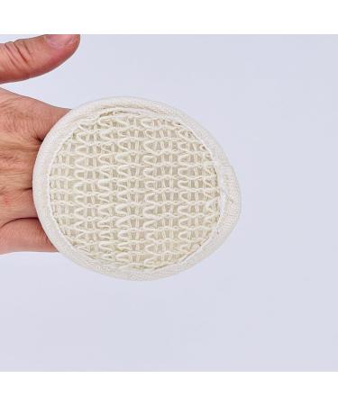 Soft Weave Exfoliating Facial Pads - Bath & Shower Cleaning Sponges for Face & Body | 4 Pack - International Shipping Available - Buy Online on GoSupps.com